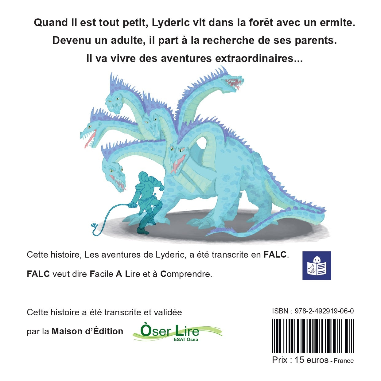 Les aventures de Lyderic d'après Alexandre Dumas (version FALC)